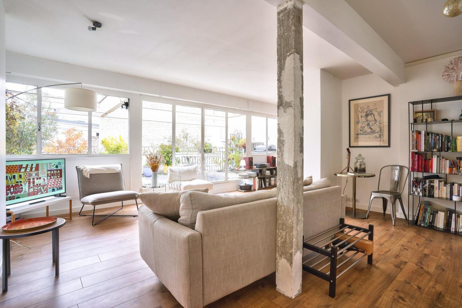 Guestready - Apt Confortable Avec Terrasse Au 18E Paris Exterior foto